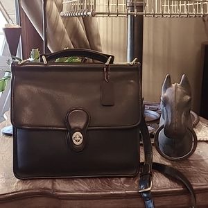 Vintage, Coach, Willis Bag, Black